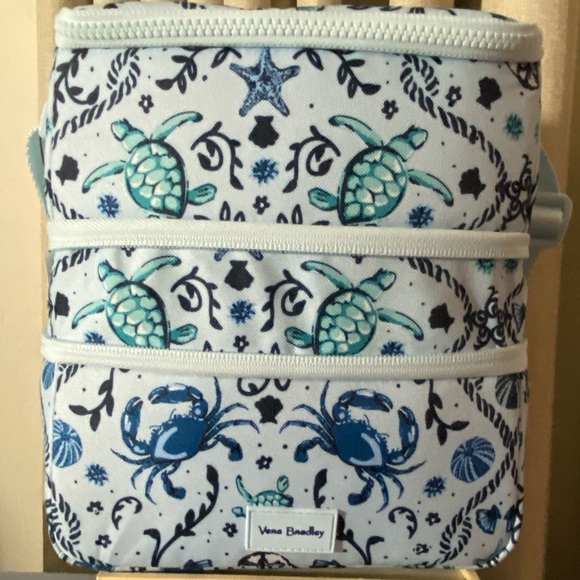 NWT Vera Bradley ReActive Expandable Lunch Cooler with Containers - Picture 5 of 9